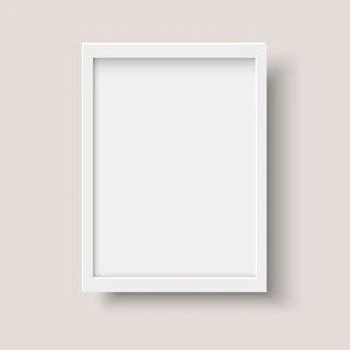 White Frame The Photo