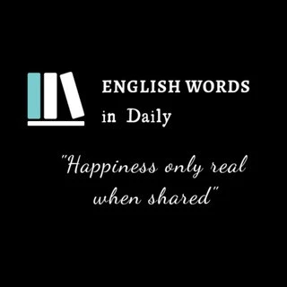 English Words In Daily